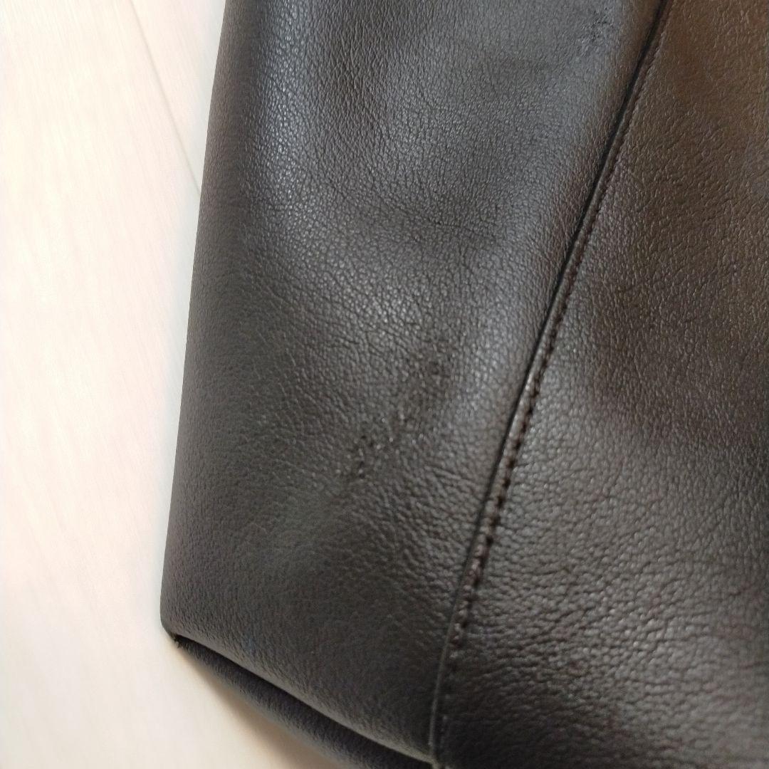 YSL 黒 トートバッグ ブランドタグ付き