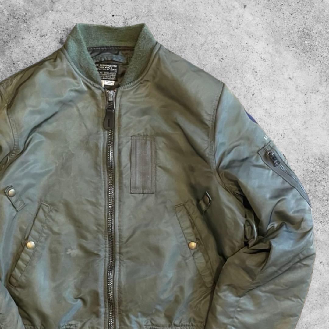 SPIWAK MA-1 USA製 1953年 復刻 フライトジャケット 黒タグ