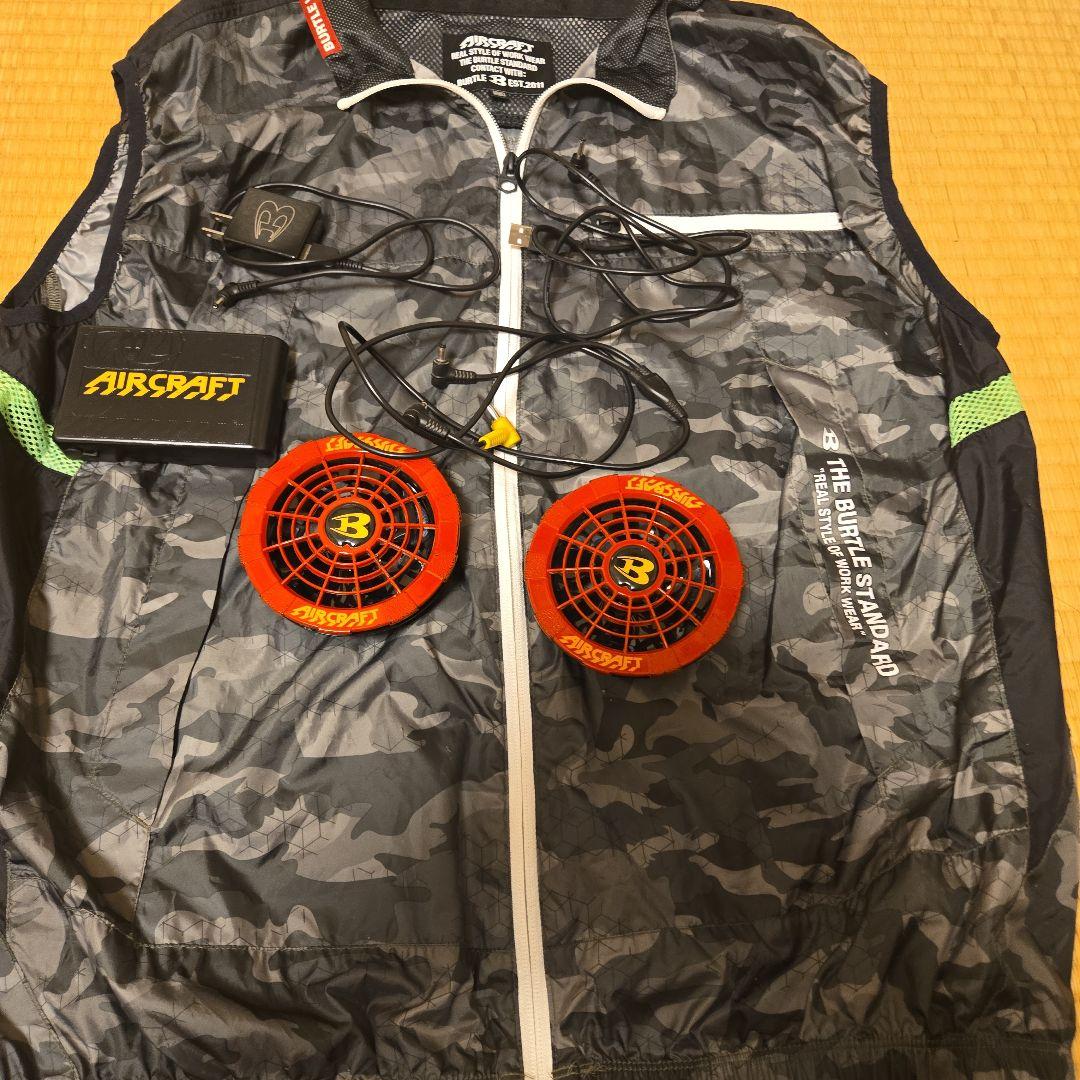 バートル 空調服 3XL バッテリー12Vファン付き