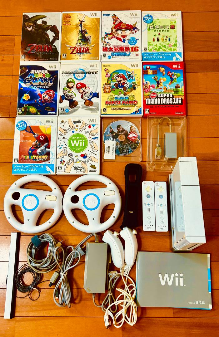 任天堂 Nintendo wii 本体 ☆2人ですぐ遊べるセット☆【 選べる