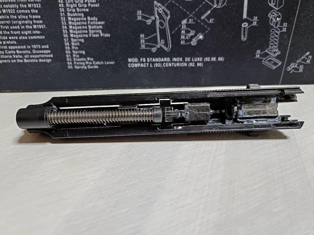WA　ベレッタ M92F ガスブローバック　ヘビーウェイト　動作品