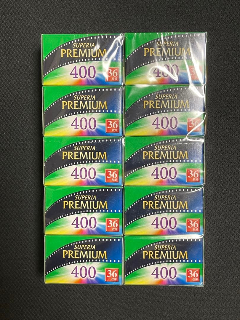 FUJI SUPERIA PREMIUM 400 36枚×10パック