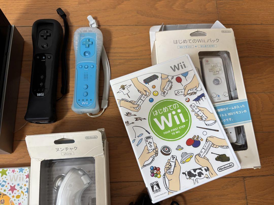 すぐ遊べる!! ニンテンドー Wii本体、周辺機器、ソフト、起動確認済み