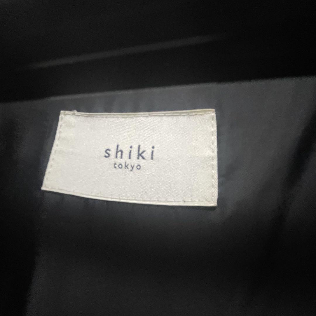 ロングコート　オーバーサイズダブルチェスターコート　shiki tokyo