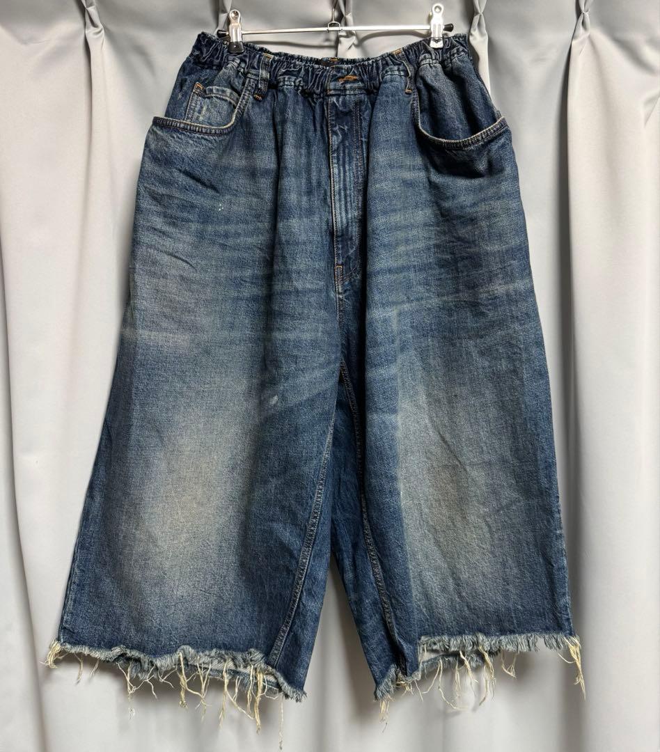 BALENCIAGA デニム SUPERCROPPED パンツ バレンシアガ