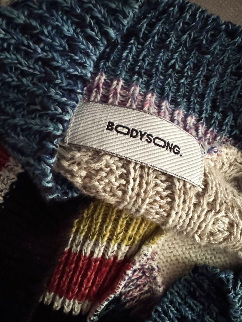 BODYSONG. 21SS DVV アシンメトリーニット