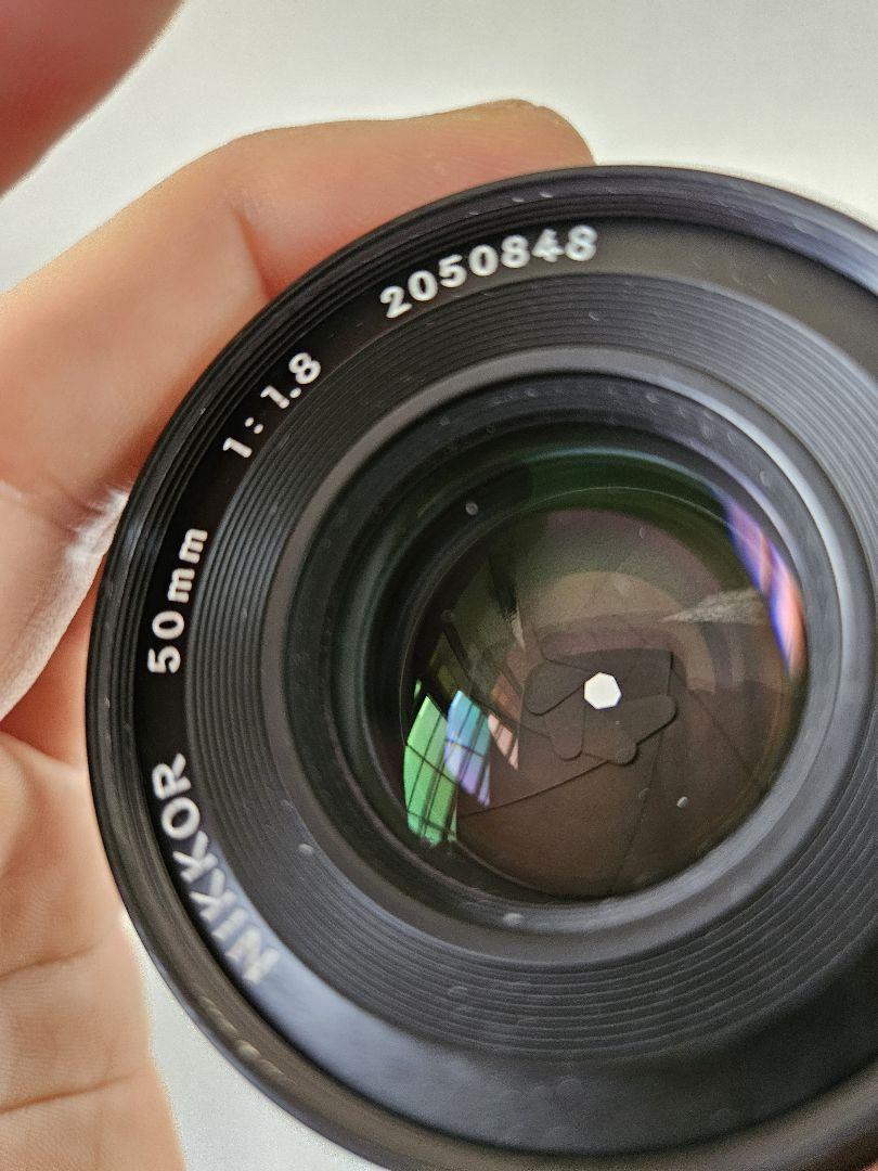 Nikkor 50mm f/1.8 レンズ　ジャンク
