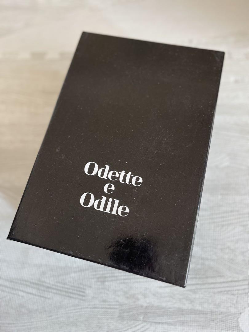 新品　Odette e Odile クロコ型押しシューズ　24cm