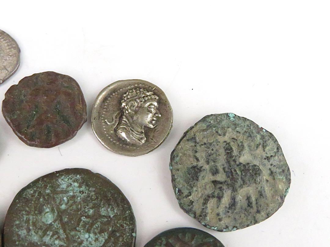 古代の銀、銅製コイン