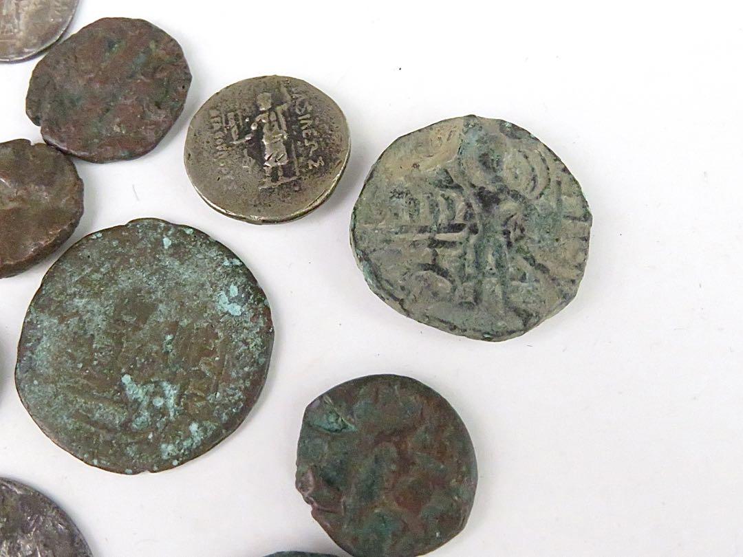 古代の銀、銅製コイン