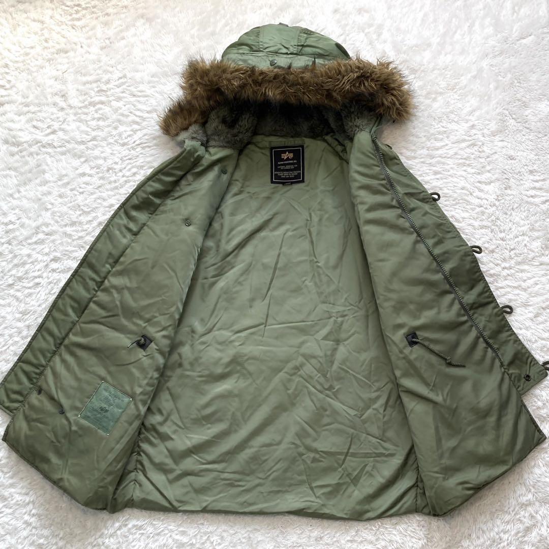 【美品✨】ALPHA INDUSTRIES N-3B ジャケット Lサイズ