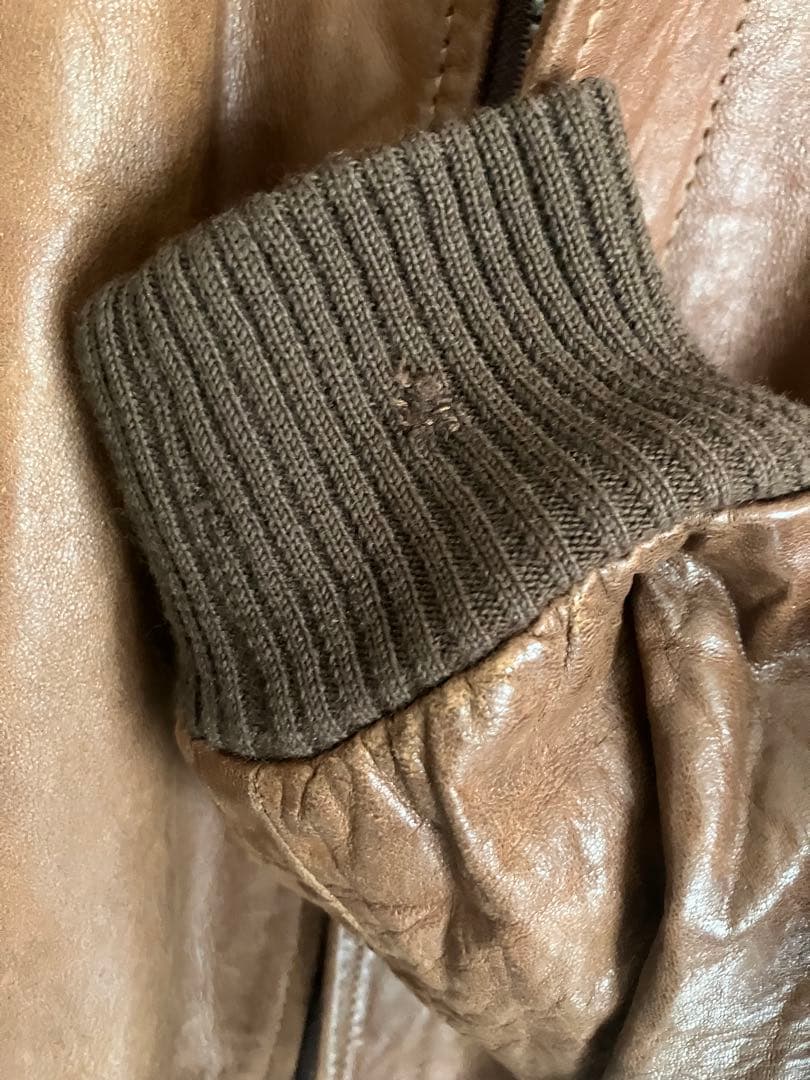 英国製 nico レザージャケット フライトジャケット サイズ40 英国製 nico レザージャケット フライトジャケット サイズ40