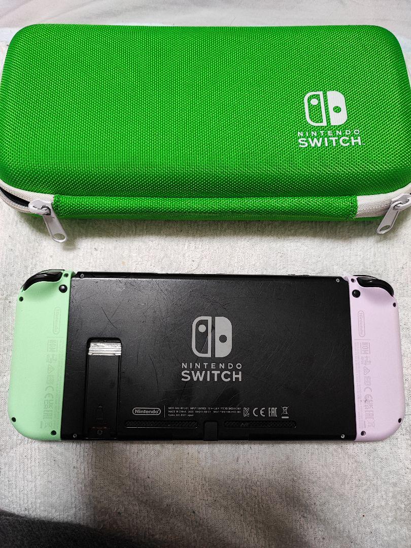 Nintendo Switch (ピンク・ミント) 専用ケース付き