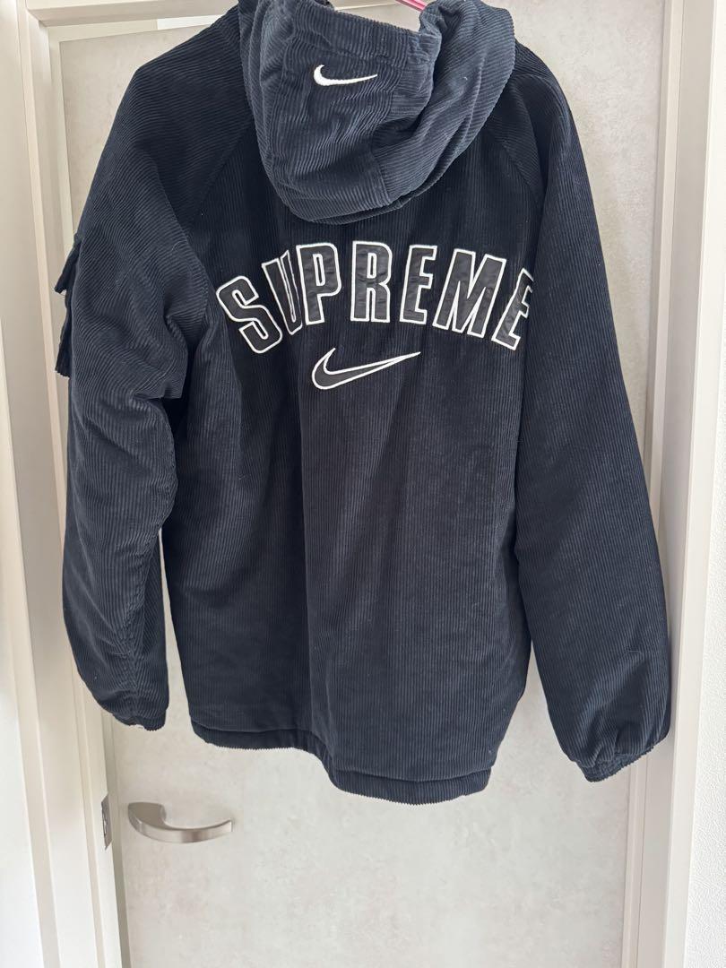 Supreme/Nike コーデュロイジャケット ブラック - メルカリ