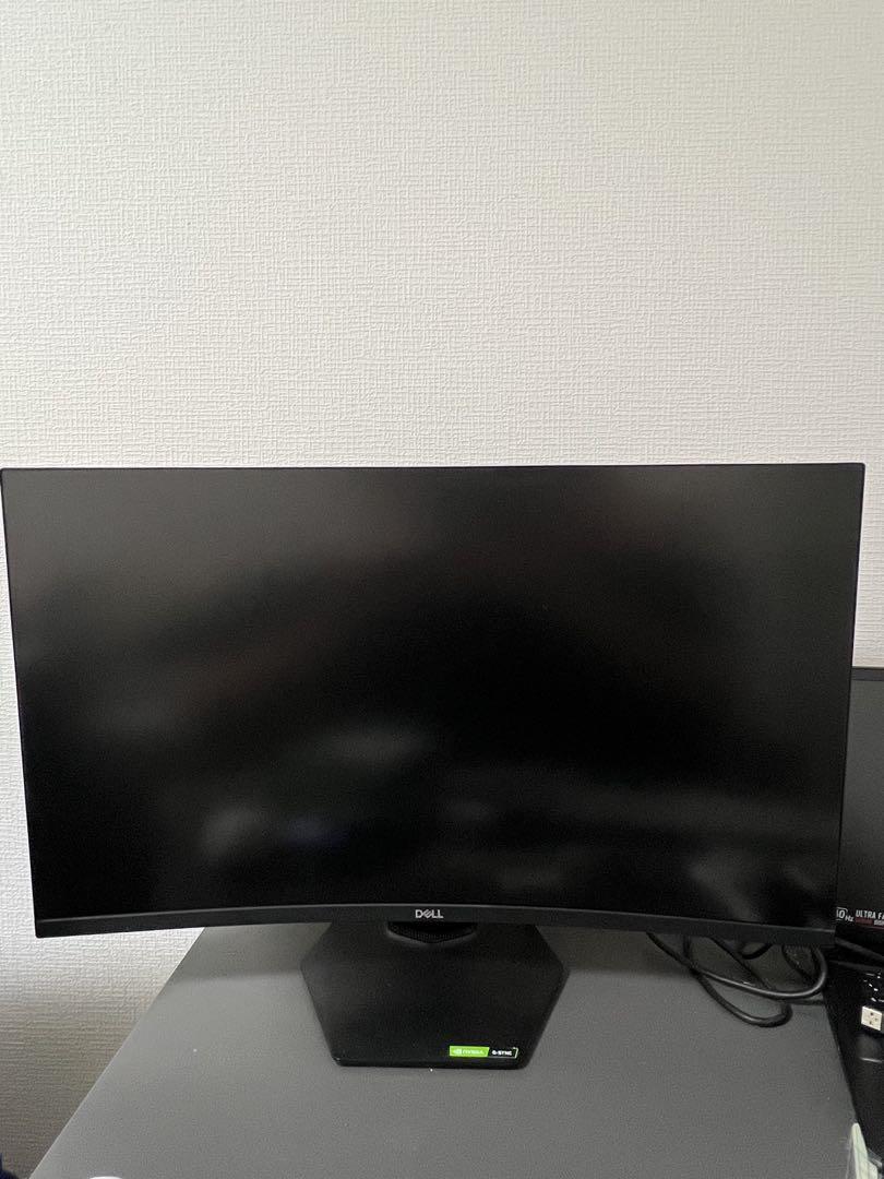 DELL 湾曲ディスプレイ S2721HGF ゲーミングモニター 曲面 フルHD