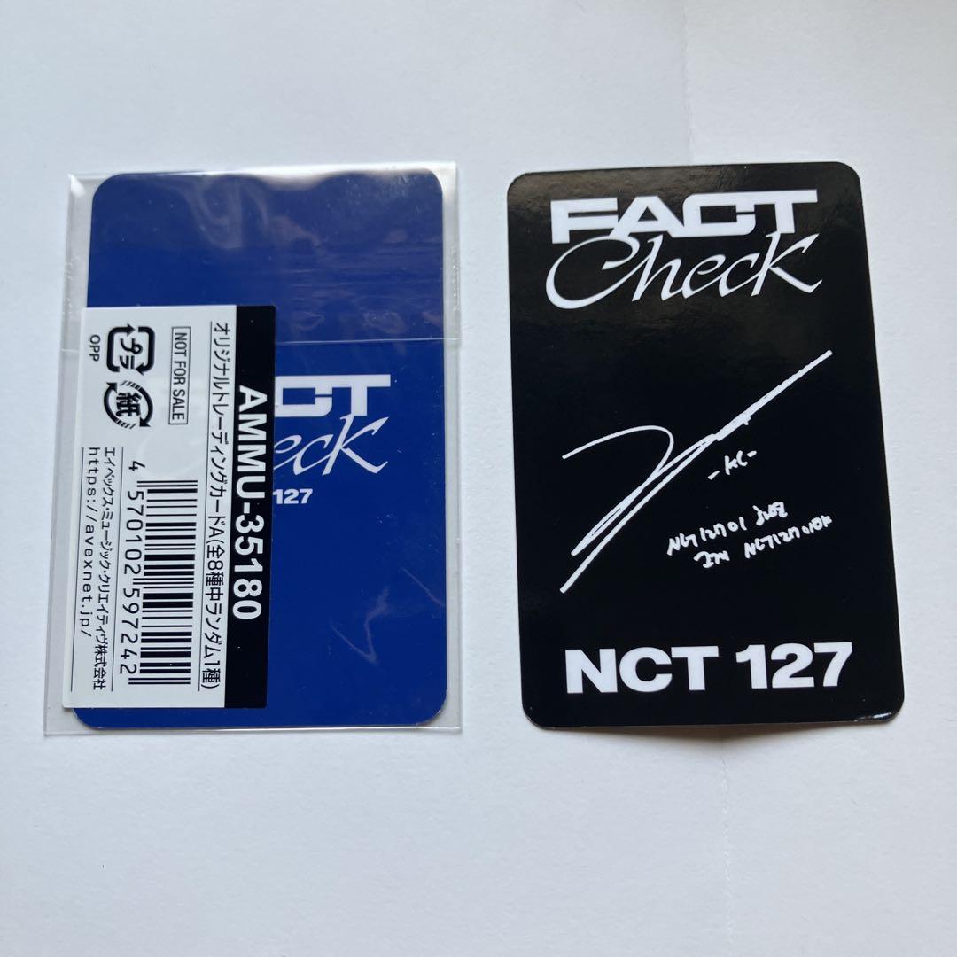 NCT127 Fact Check ヘチャン 店舗特典 everline トレカ NCT 127 fact check everline ヘチャン 特典 トレカ - メルカリ