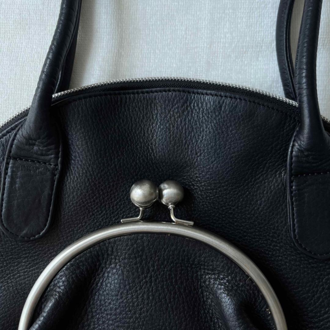 michiamo/double clasp bag