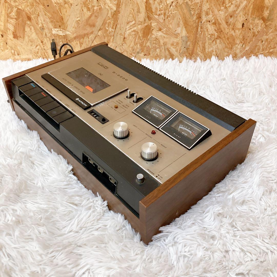 HITACHI D-2200 カセットデッキ HITACHI D-2200 カセットデッキ
