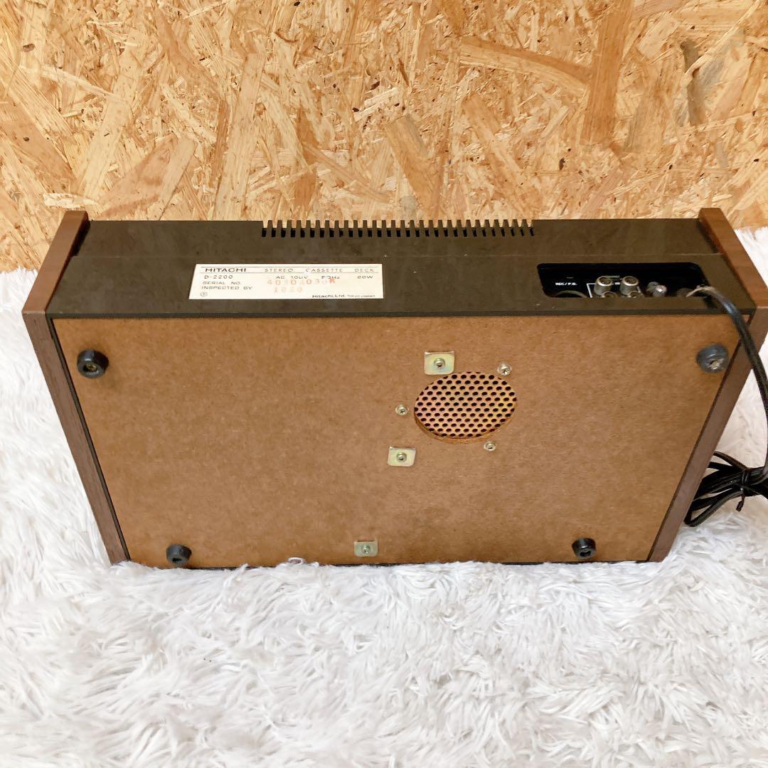 HITACHI D-2200 カセットデッキ HITACHI D-2200 カセットデッキ