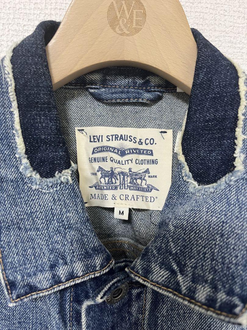 LEVI'S MADE & CRAFTED Gジャン Mサイズ デニムブルー