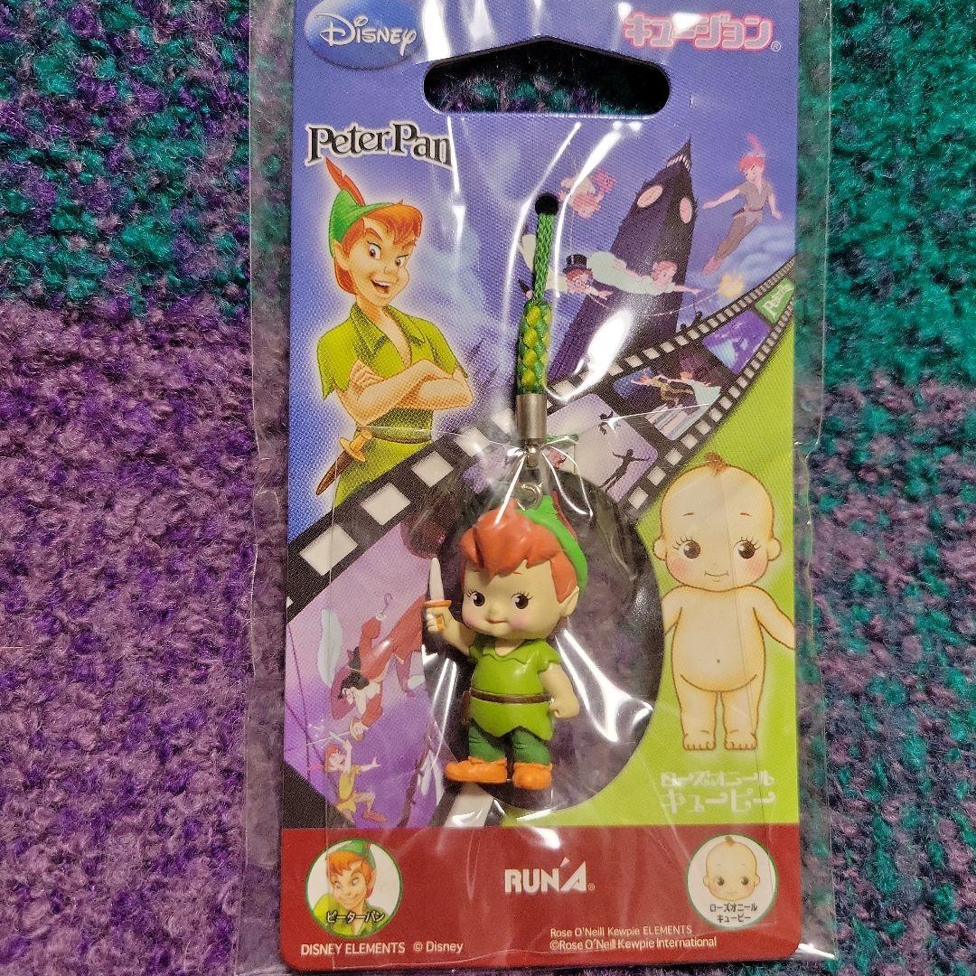 キュージョン Disney ピーターパン 根付けストラップ