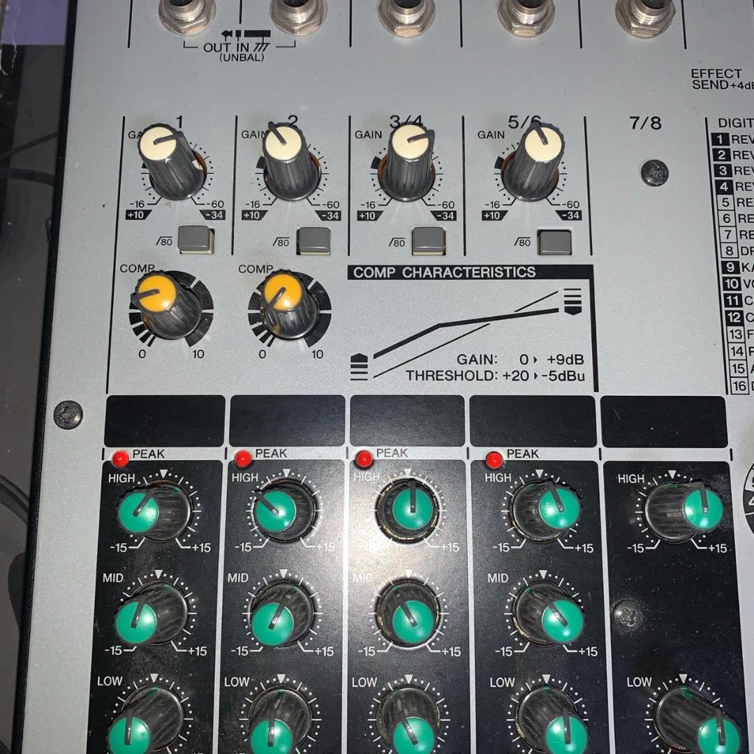 YAMAHA MW8CX アナログミキサー オーディオインターフェース