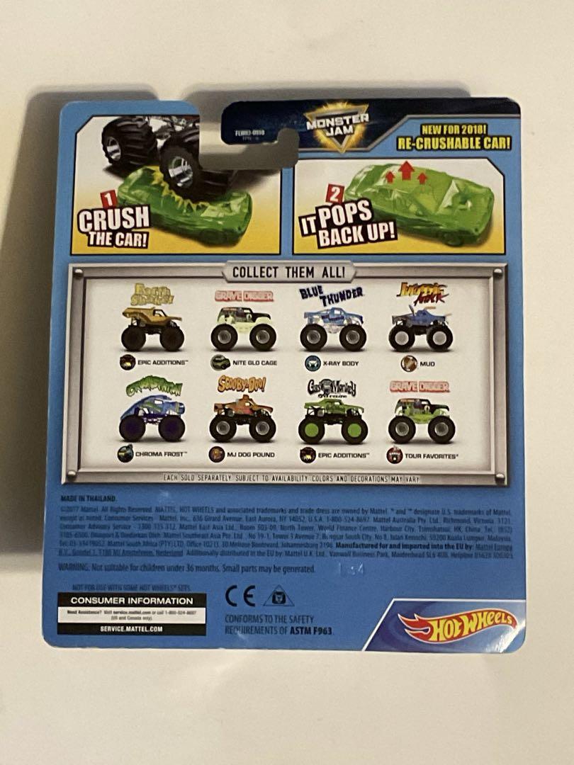 ホットウィール　hot wheels モンスタージャム　ガスモンキー　新品