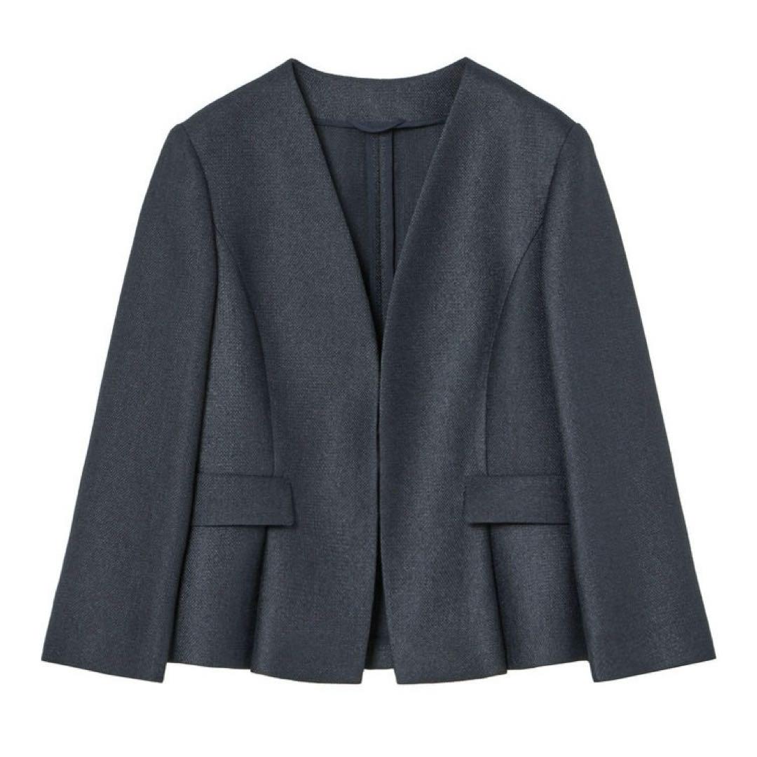 定番のお歳暮 新品✨️ ペプラム バスケット テーラードジャケット ANAYI 24SS ジャケット・アウター