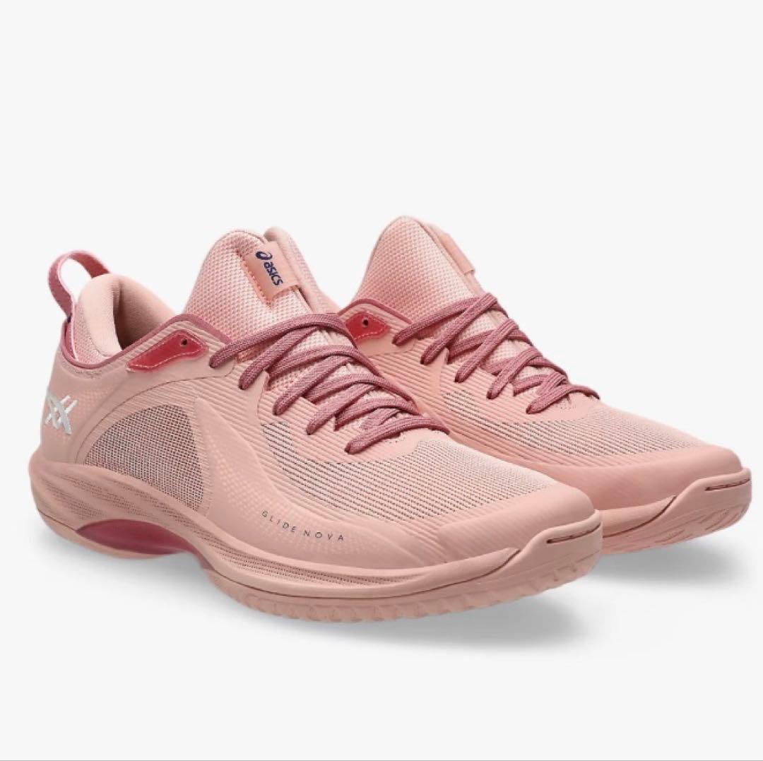 バッシュ25㎝ピンク グライドノヴァFF 4 asics25cm