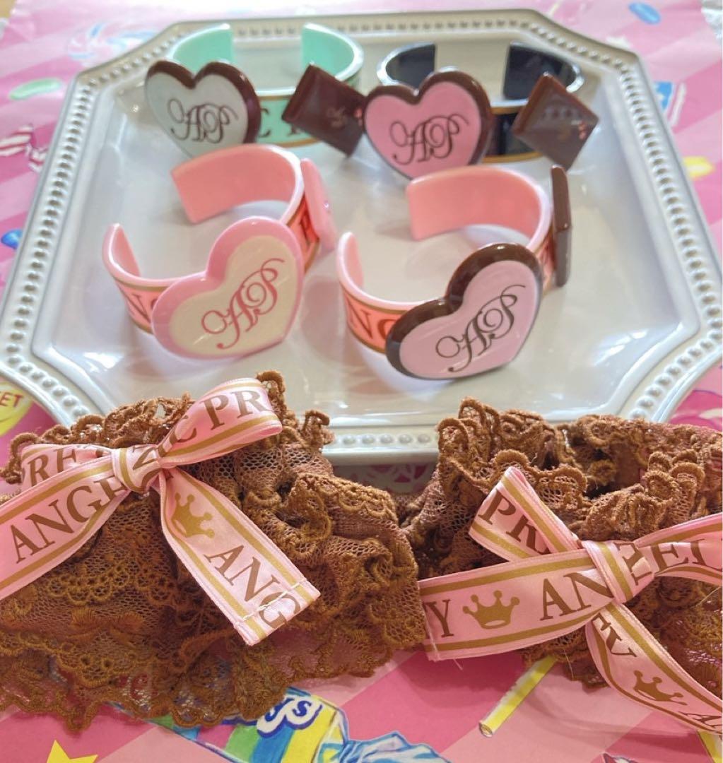 売れ筋がひクリスマスプレゼント！ Angelic Pretty】メルティーチョコレート バングル ブラックチョコ アクセサリー