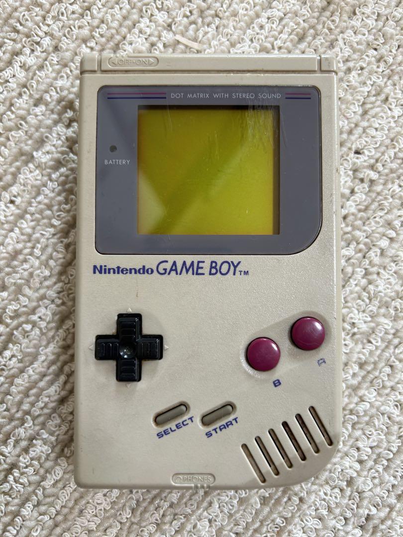 初代ゲームボーイ本体 動作確認済み ソフト3本付き - メルカリ