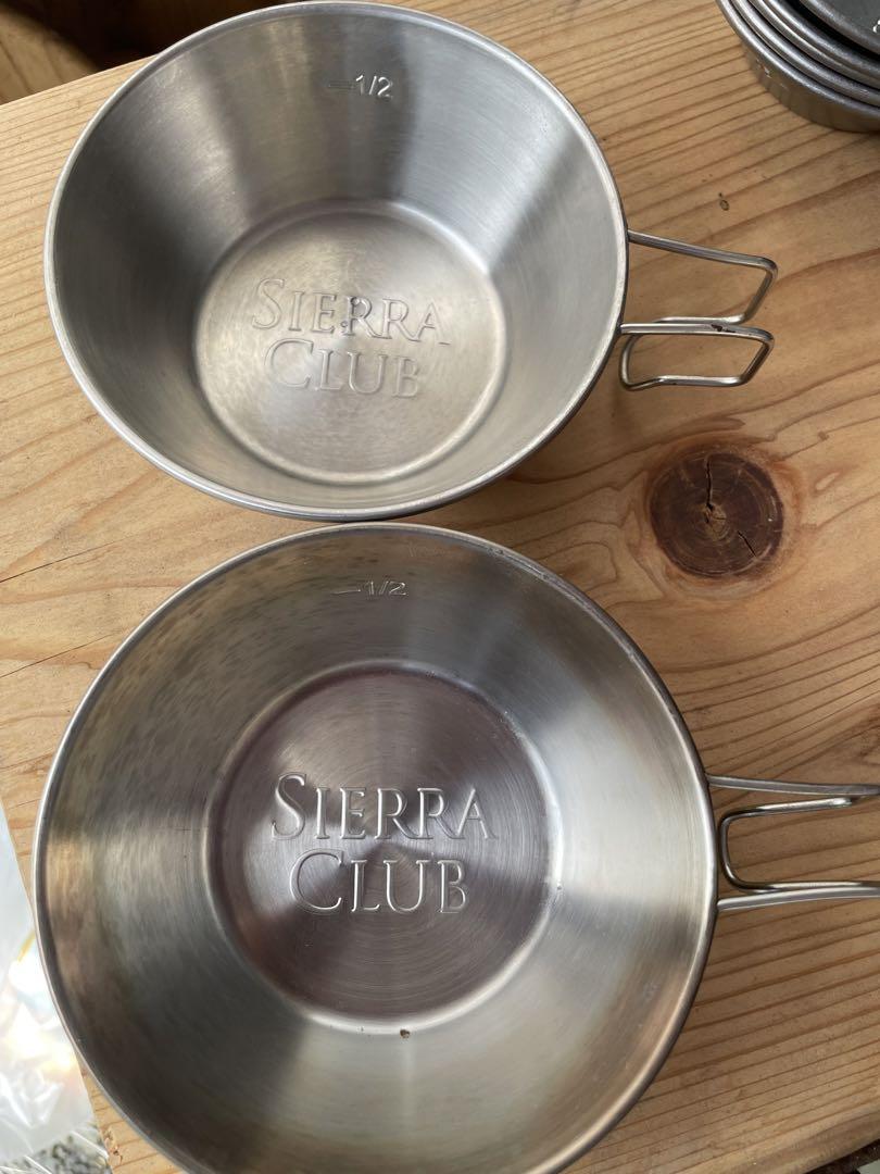 シェラクラブのシェラカップ SIERRA CLUB(シェラクラブ)の元祖シェラカップが2点同時入荷