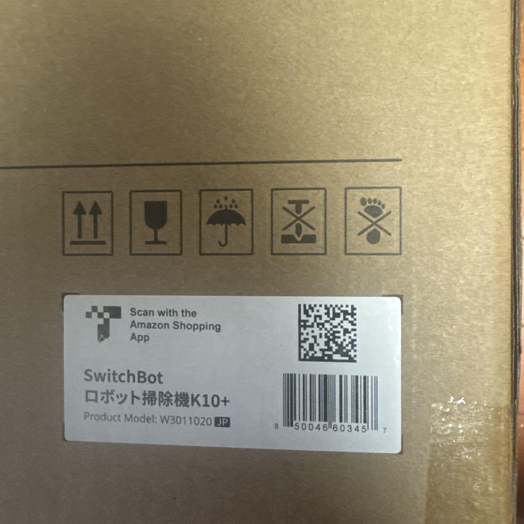 SwitchBot ロボット掃除機K10+