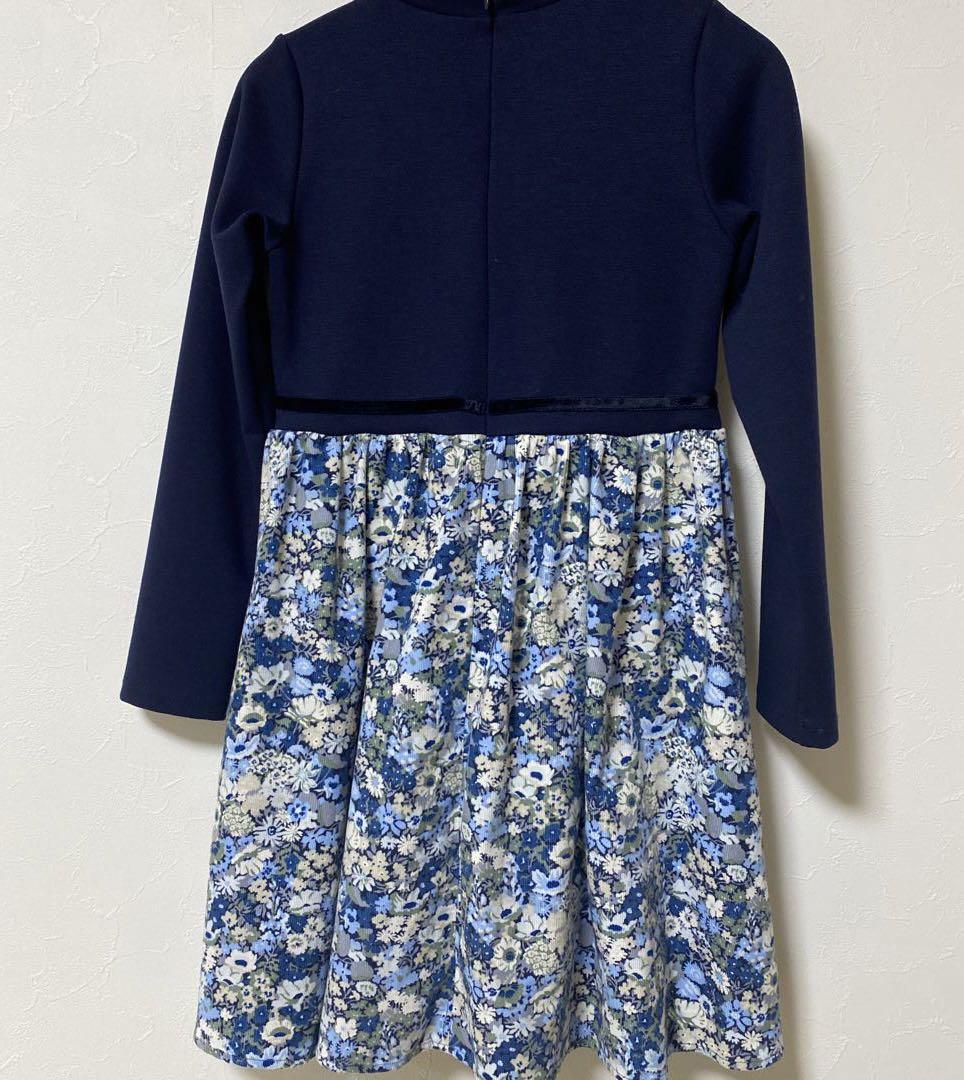 ☆超美品☆Tartine et Chocolat リバティワンピース 130