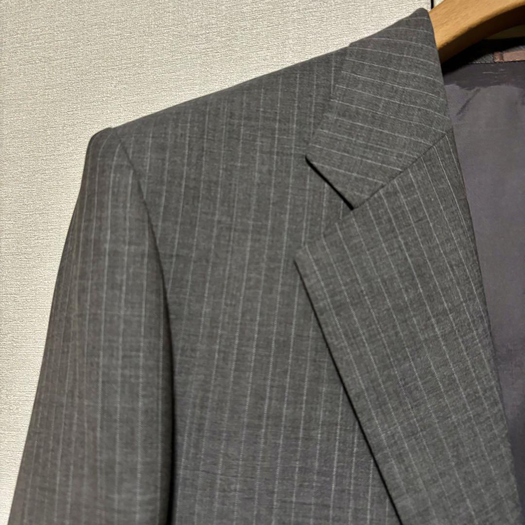 CLOTH BY DORMEUIL ドーメル　スーツ　LL グレー　新品