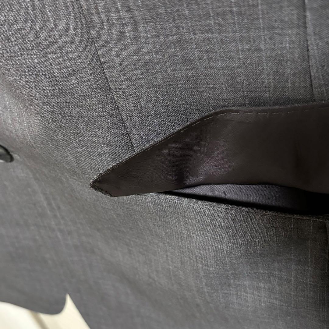 CLOTH BY DORMEUIL ドーメル　スーツ　LL グレー　新品