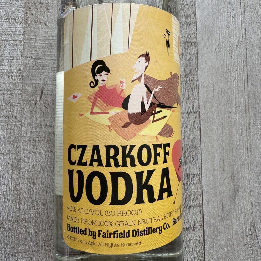 ● Shag シャグラベル ザルコフ ウォッカ CZARKOFF VODKA ● ○ Shag シャグラベル ザルコフ ウォッカ CZARKOFF VODKA