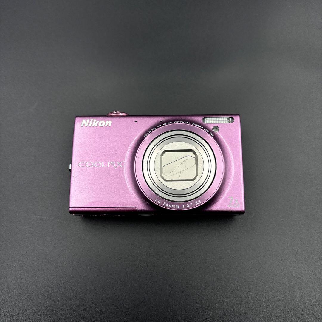 箱付 Nikon COOLPIX S6100 ピンク デジタルカメラ