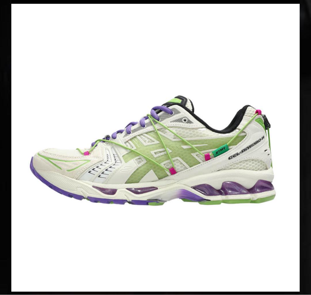 GEL-KAYANO 14 × ZUTOMAYO IVORY/GREENERY
