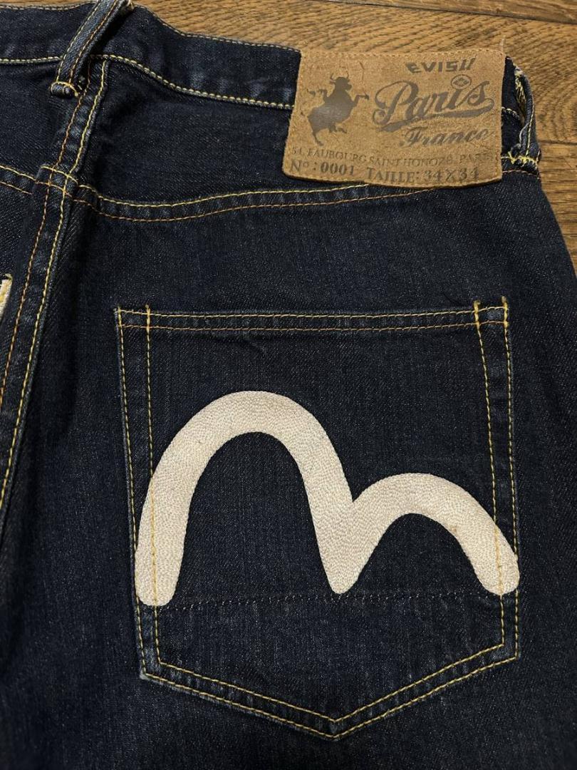 エヴィス エビス パリス N°:0001 カモメ&ロゴ刺繍 セルビッチ デニム - metalsludge.tv エヴィス エビス パリス N°:0001 カモメ&ロゴ刺繍 セルビッチ デニム - metalsludge.tv