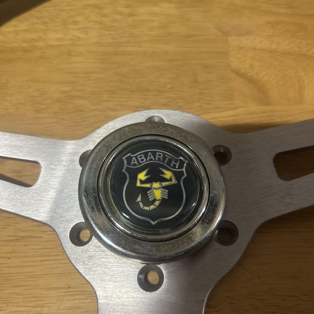 ABARTH ステアリングホイール イタリア製　35cm