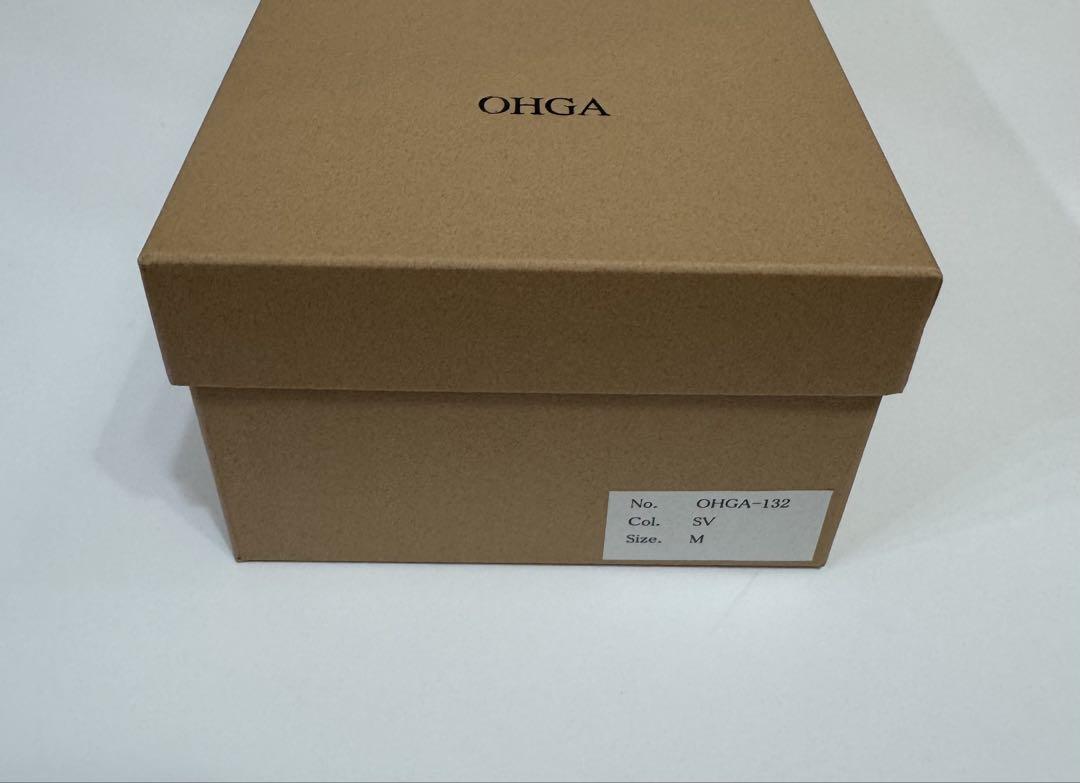 OHGA LOOP SANDAL シルバー
