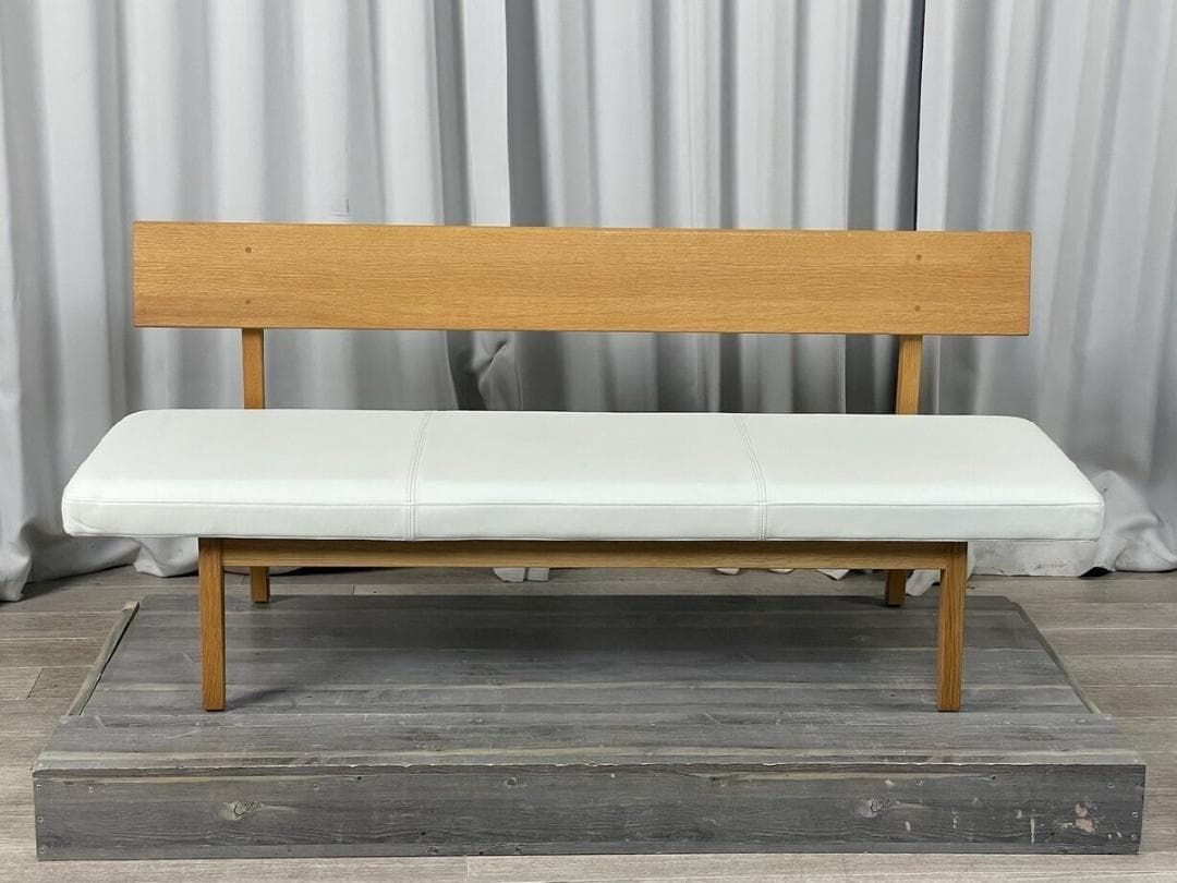 オーク材 バックレスト