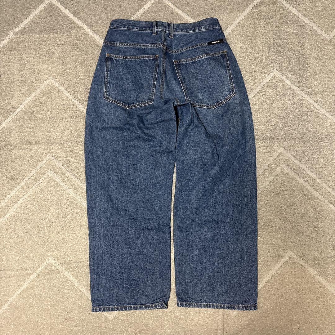 XLARGE ワイドデニムパンツ バギー