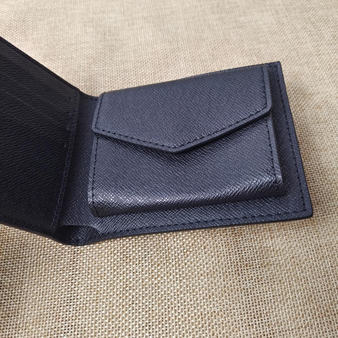 Louis Vuitton 二つ折り財布 ブラック