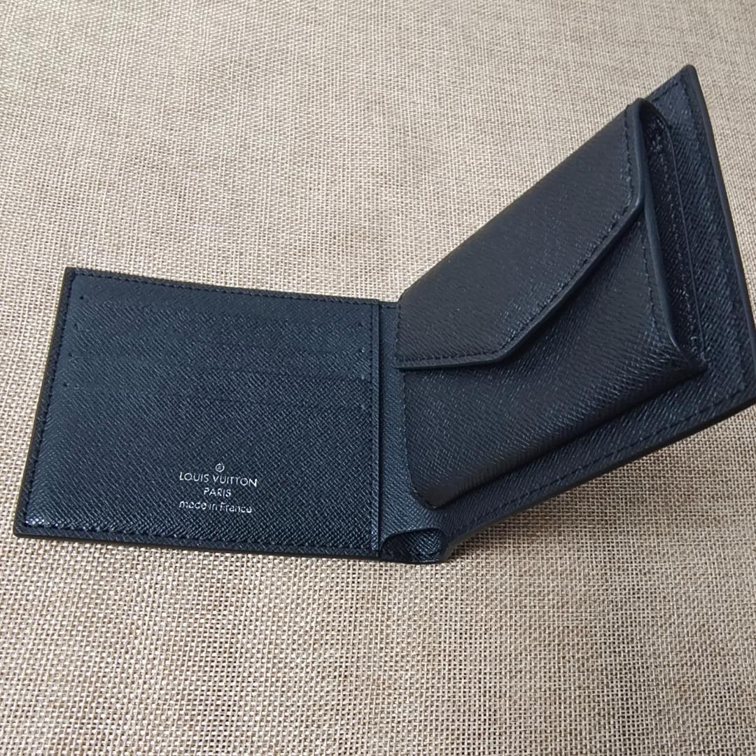 Louis Vuitton 二つ折り財布 ブラック