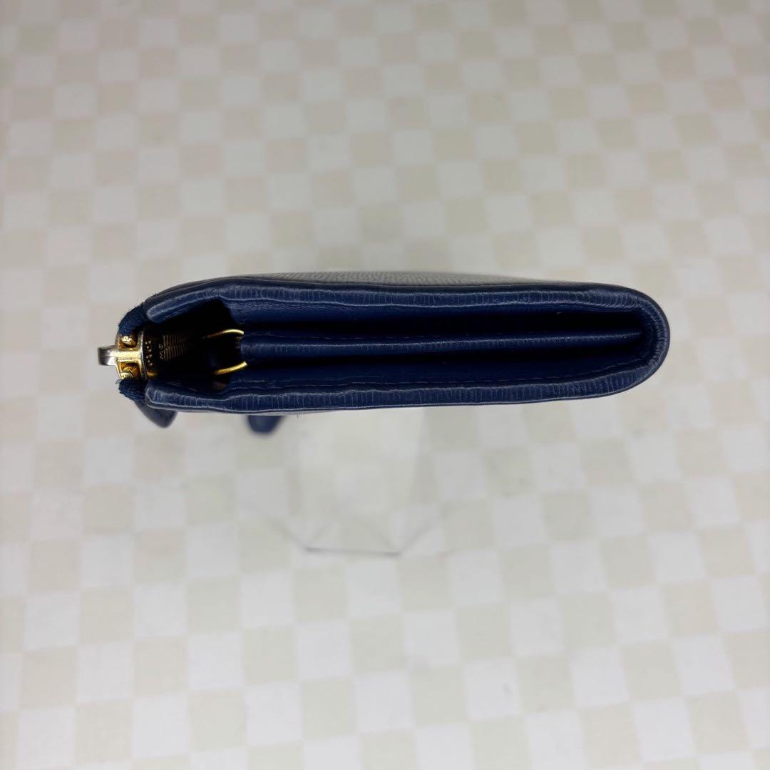 極美品　PRADA プラダ　長財布　L字ファスナー　M37