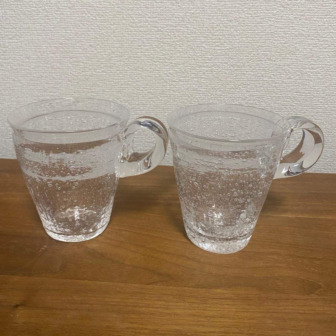 荒川尚也 ホウ珪酸マグカップ アワ 耐熱 2点セット