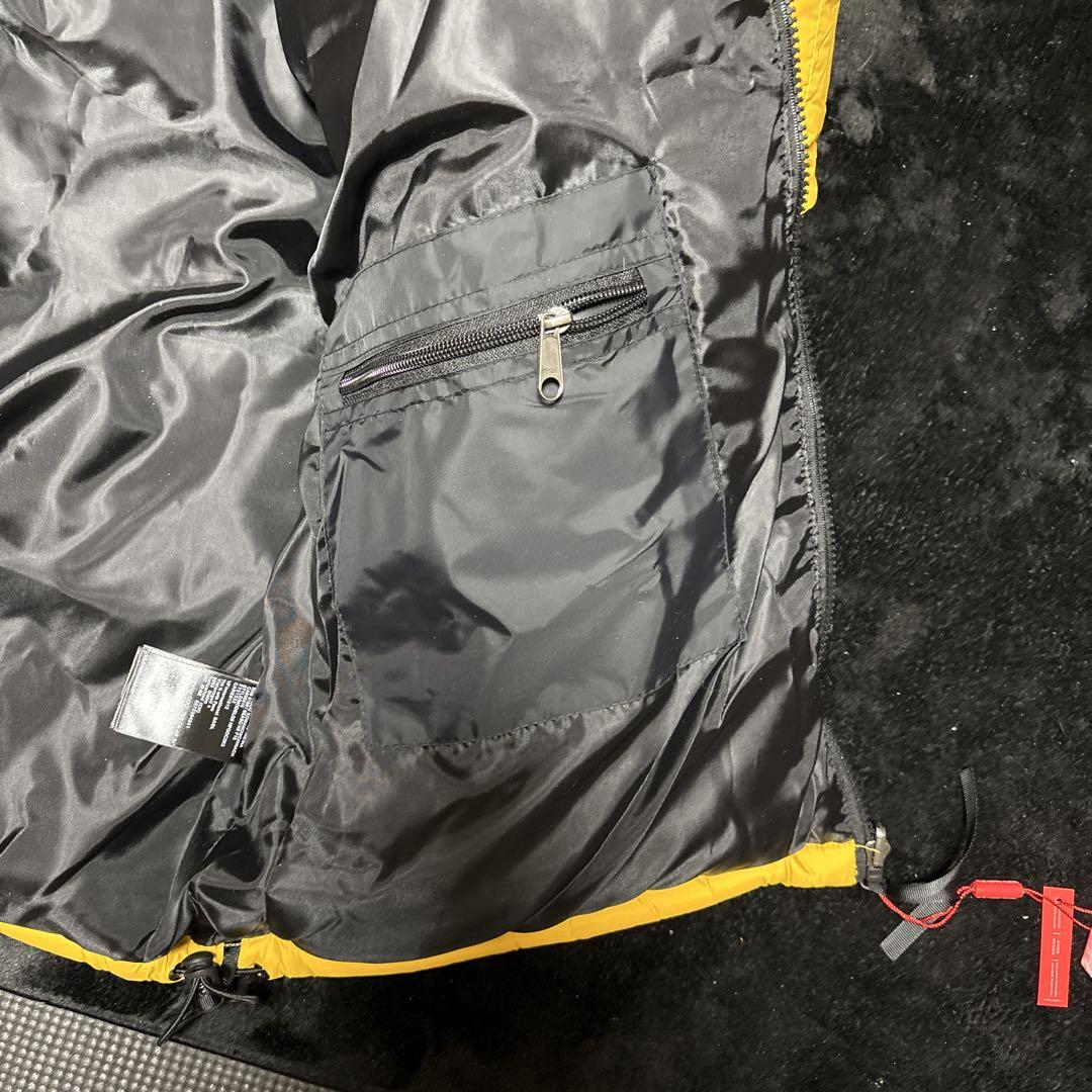 THE NORTH FACE ダウンジャケット イエロー/ブラック