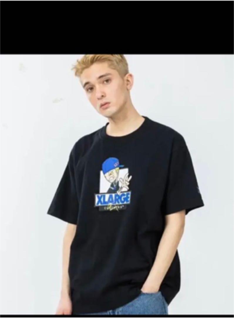 即完品 激レア XLARGE × LEX コラボ Tシャツ オーバーサイズ 白